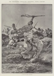 Die bevorstehende Somaliland-Expedition, einheimische Kriegsführung